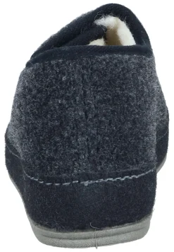 Hausschuhe|Die moderne Hausfrau Herren Hausschuh schwarz