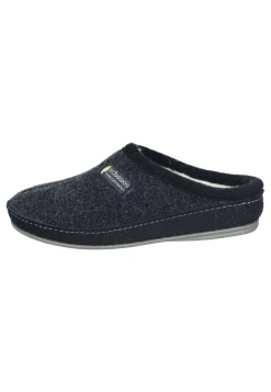 Hausschuhe|Die moderne Hausfrau Herren Hausschuh schwarz