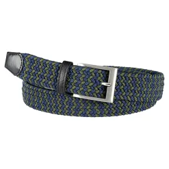 Gürtel|Gürtel & Hosenträger|Die moderne Hausfrau Herren-Flexigürtel oliv/blau