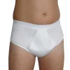 Inkontinenzhosen|Die moderne Hausfrau Herren-Inkontinenz-Slip weiß