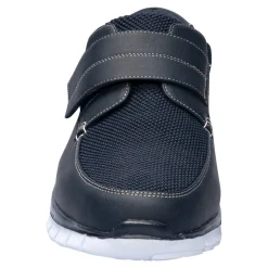 Halbschuhe|Die moderne Hausfrau Herren-Klettfreizeitschuh „Martin“ marine