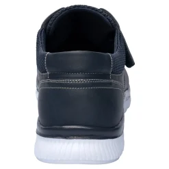 Halbschuhe|Die moderne Hausfrau Herren-Klettfreizeitschuh „Martin“ marine