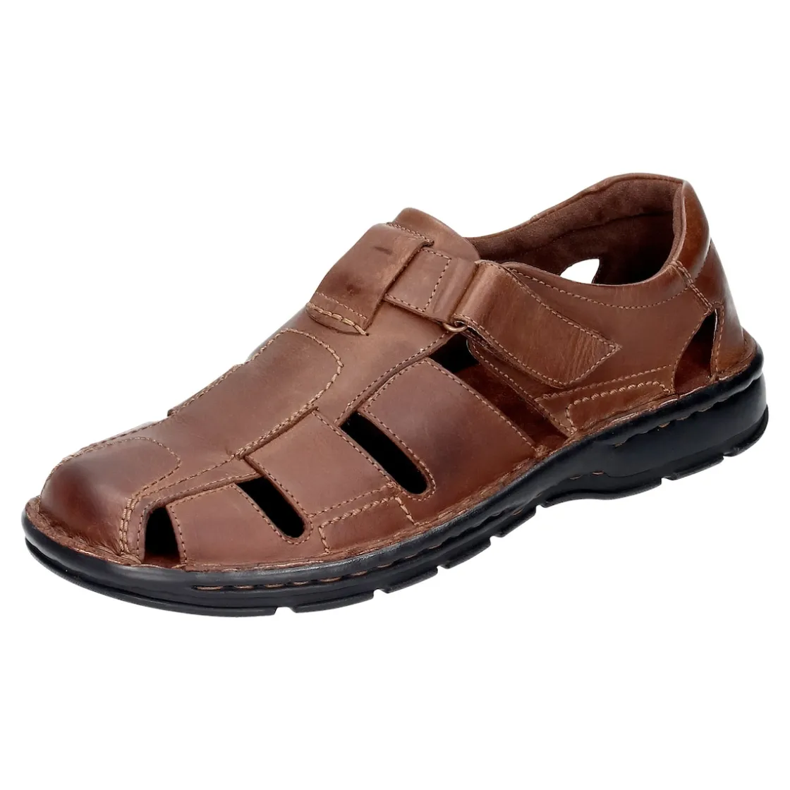 Sandalen|Die moderne Hausfrau Herren-Sandale "Amrum" braun