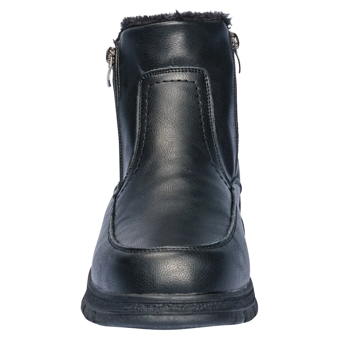 Stiefel|Die moderne Hausfrau Herren-Winterstiefel "Komfort" mit Reißverschluss, gefüttert