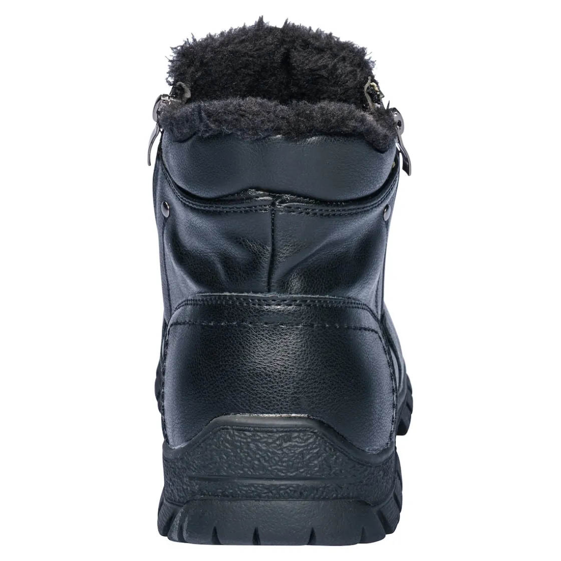 Stiefel|Die moderne Hausfrau Herren-Winterstiefel "Komfort" mit Reißverschluss, gefüttert
