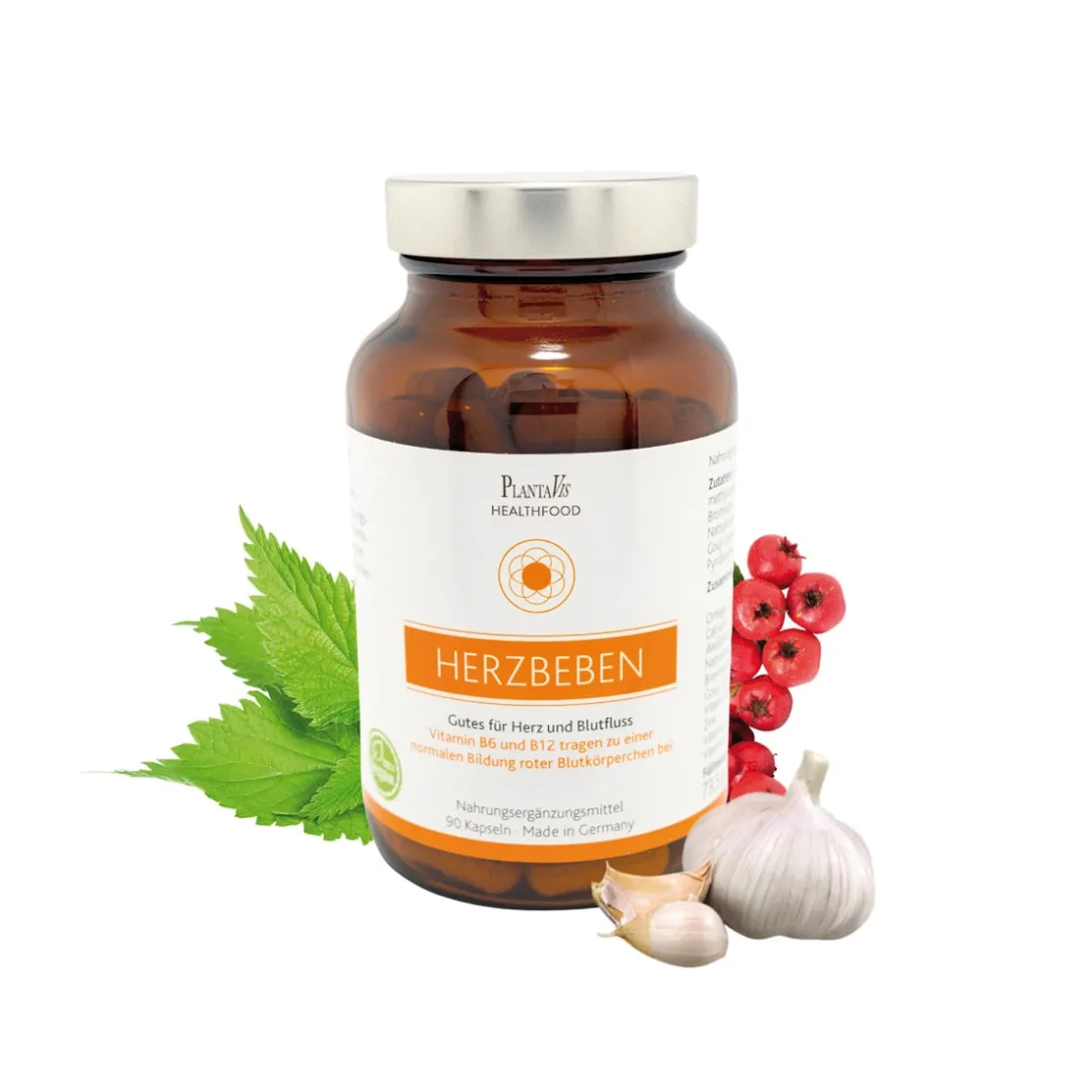Nahrungsergänzungsmittel|Die moderne Hausfrau HerzBeben, 90 Kapseln, 73,5 g