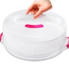 Tortenplatten|Kuchentransportboxen|Die moderne Hausfrau Höhenverstellbarer Tortenbehälter