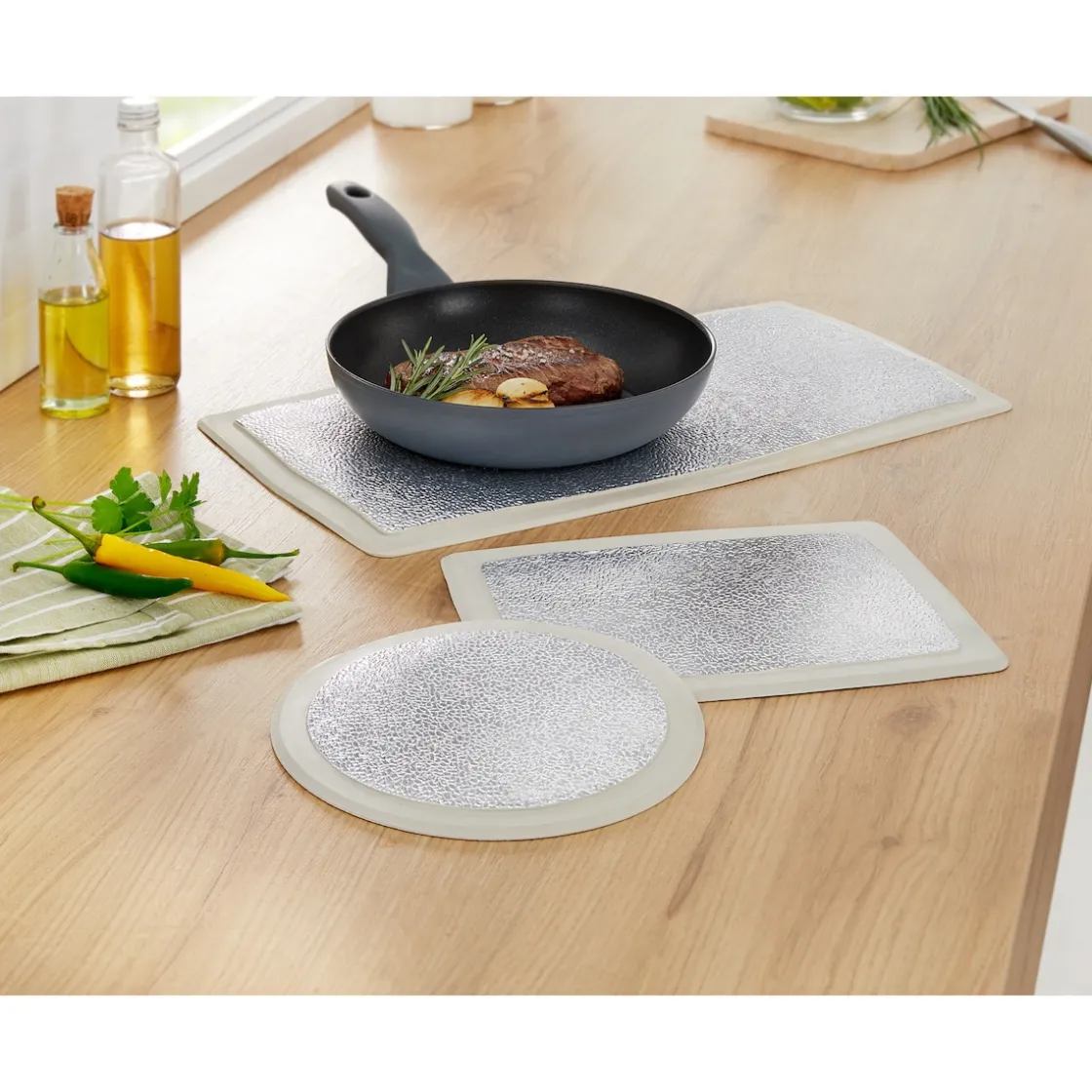 Untersetzer|Die moderne Hausfrau Hitzebeständiger Topfuntersetzer 49x26 cm