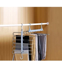 Kleiderbügel|Kleiderbügel|Die moderne Hausfrau Hosenkleiderbügel "6 in 1"