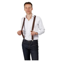 Gürtel & Hosenträger|Die moderne Hausfrau Hosenträger braun