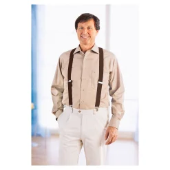 Gürtel & Hosenträger|Die moderne Hausfrau Hosenträger braun