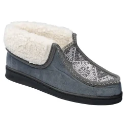 Hausschuhe|Die moderne Hausfrau Hüttenschuh, gemustert