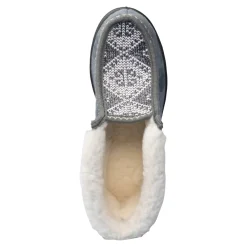 Hausschuhe|Die moderne Hausfrau Hüttenschuh, gemustert