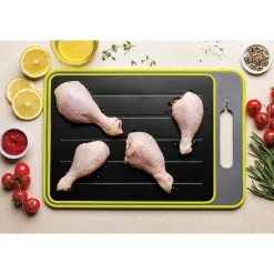 Hobbyköche|Die moderne Hausfrau 4-in-1 Auftau-Schneidbrett Livington FrostAway