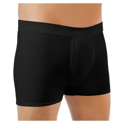 Inkontinenzhosen|Die moderne Hausfrau Inkontinenzhose Herren, leicht/mittel schwarz