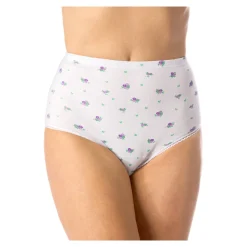 Inkontinenzhosen|Die moderne Hausfrau Inkontinenzslip Damen "Blumen"