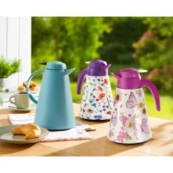 Kannen|Die moderne Hausfrau Isolier-Kaffee-Kanne, 1,2 l hellblau