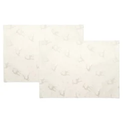 Platzsets|Die moderne Hausfrau Jacquard-Platzset „Rentierzauber“, 2 Stück