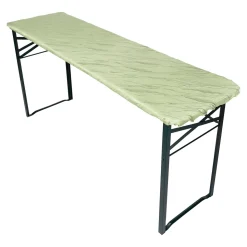 Outdoor Textilien·Outdoor Tischdecken|Die moderne Hausfrau Jacquard-Spanntischdecke zartgrün