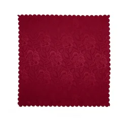 Tischdecken & -Läufer·Tischläufer|Die moderne Hausfrau Jacquard-Tischdecke "Jasmin" bordeaux