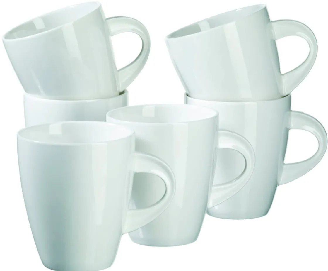 Gläser & Becher|Die moderne Hausfrau Kaffeebecher 40 cl, Porzellan LA MUSICA