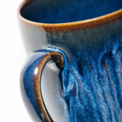 Gläser & Becher|Die moderne Hausfrau Kaffeebecher-Set, Steinzeug Eisfall