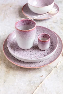 Gläser & Becher|Die moderne Hausfrau Kaffeebecher-Set, Steinzeug Alpenwiese Beere