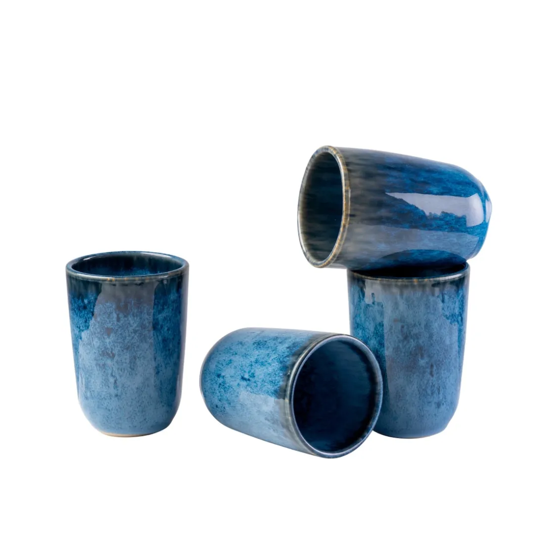 Gläser & Becher|Die moderne Hausfrau Kaffeebecher-Set, Steinzeug Wilde Schlucht