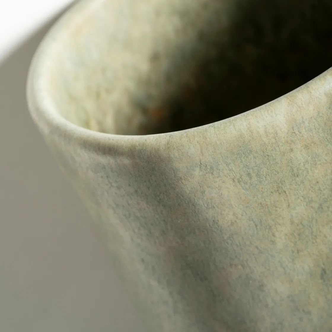 Gläser & Becher|Die moderne Hausfrau Kaffeebecher-Set, Steinzeug Moos'N'Stein Grün