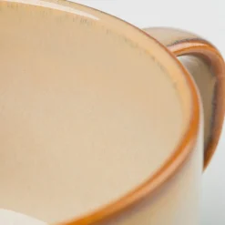 Die moderne Hausfrau Kaffeeobertassen-Set, Steinzeug Nebelwald