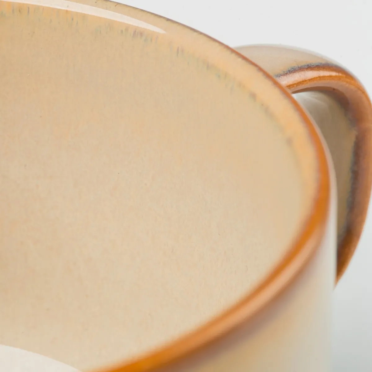 Die moderne Hausfrau Kaffeeobertassen-Set, Steinzeug Nebelwald