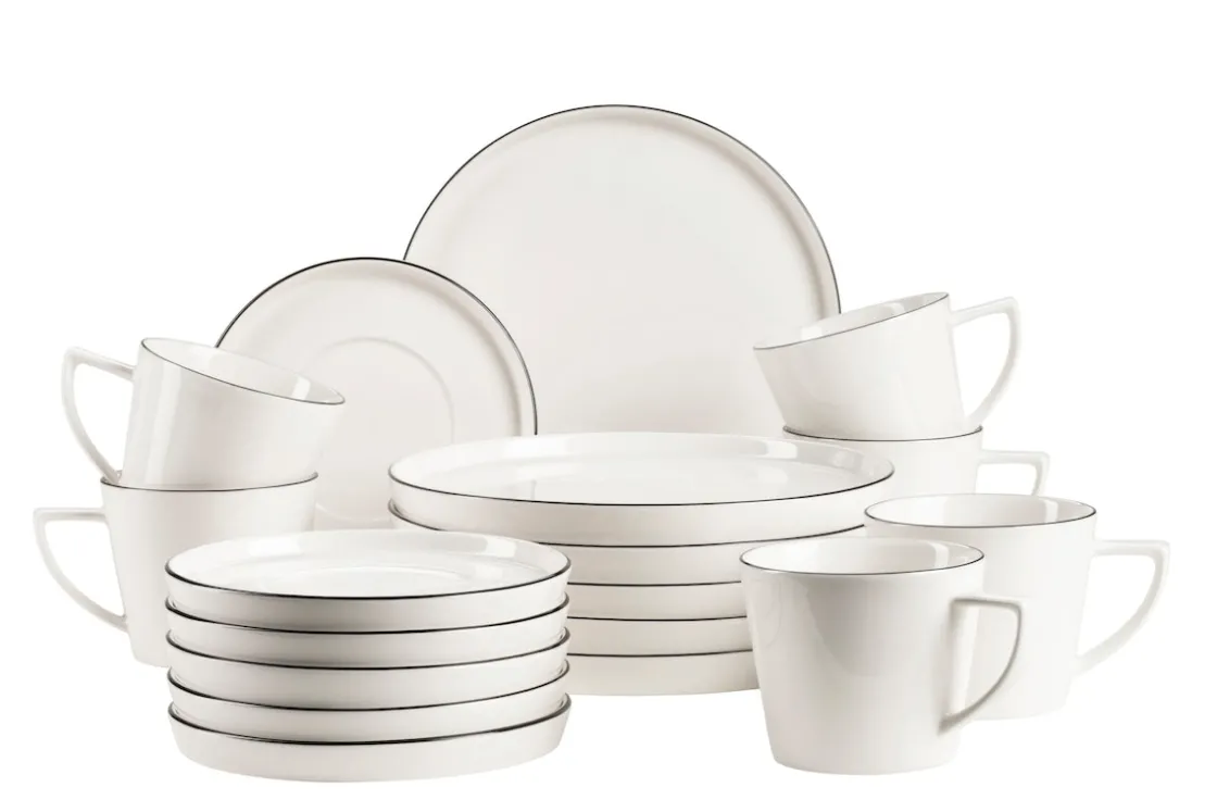 Kaffeeservice|Die moderne Hausfrau Kaffeeservice, Porzellan Sita