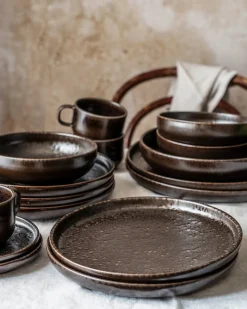 Kaffeeservice|Die moderne Hausfrau Kaffeeservice, Steinzeug Glockenklang