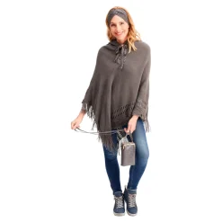 Ponchos|Die moderne Hausfrau Kapuzen-Poncho