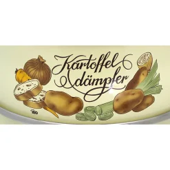 Töpfe|Die moderne Hausfrau Kartoffeldämpfer emailliert, 1,8 l