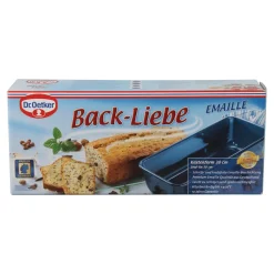 Backformen|Die moderne Hausfrau Kastenform Emaille 30 cm