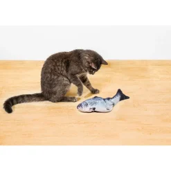 Katzenbedarf|Die moderne Hausfrau Katzenspielzeug „Fisch“