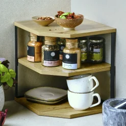 Die moderne Hausfrau Küchen-Eckregal