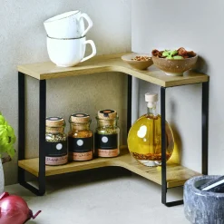 Die moderne Hausfrau Küchen-Eckregal "MDF"