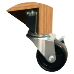 Küchen- & Servierwagen|Die moderne Hausfrau Küchenwagen mit Mülltrennsystem Eiche, grau