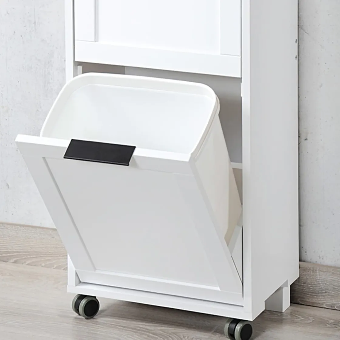 Küchen- & Servierwagen|Die moderne Hausfrau Küchenwagen mit Mülltrennsystem