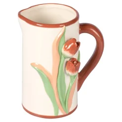 Kannen|Die moderne Hausfrau Keramik-Krug "Tulpen", 1,14 l