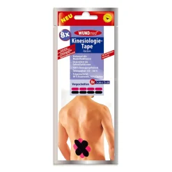 Tens-Geräte|Die moderne Hausfrau Kinesiologie-Tape, 8 Stück Rücken