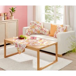 Kissen·Dekokissen|Die moderne Hausfrau Kissenhülle „Rose“, 40x40 cm