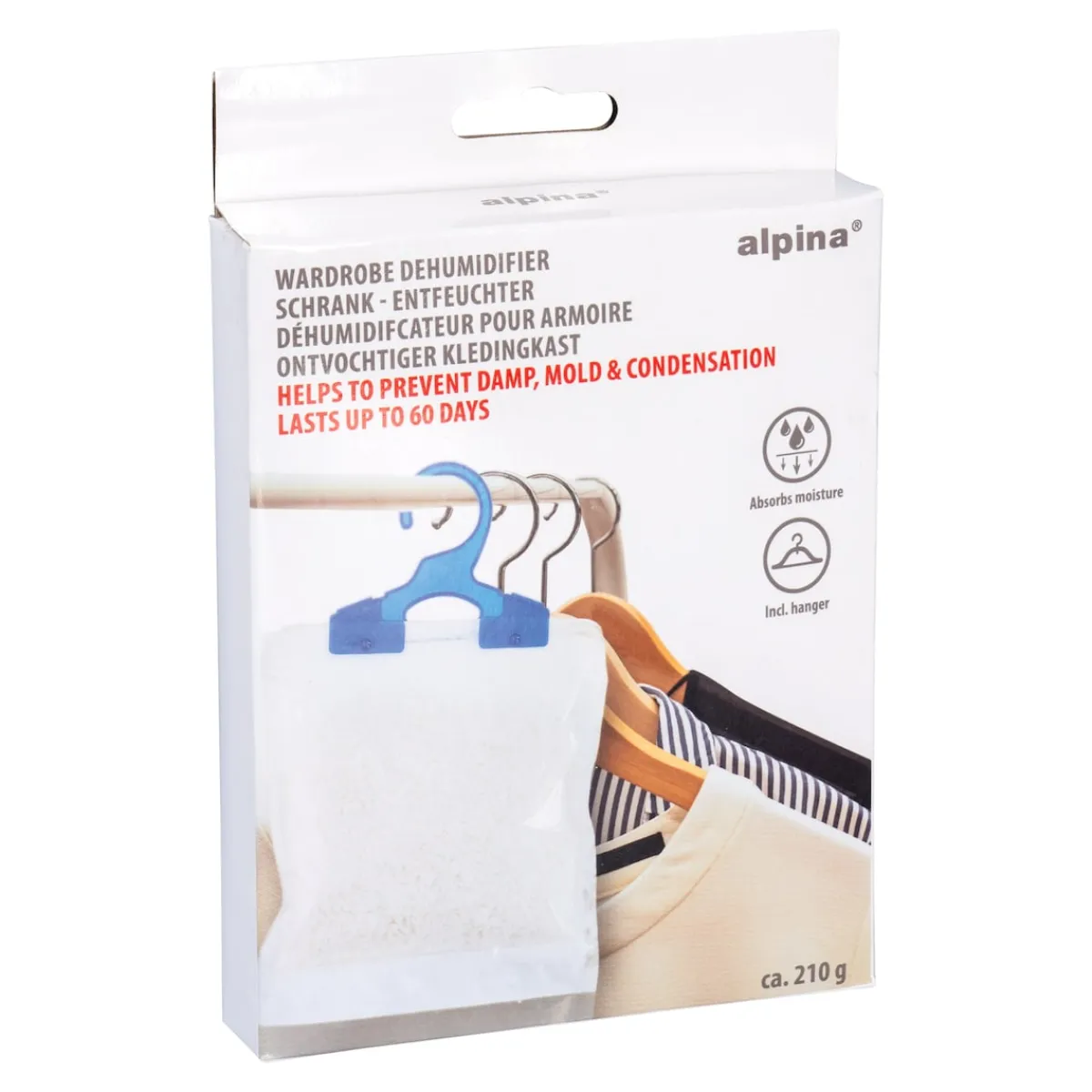 Die moderne Hausfrau Kleiderschrank-Entfeuchter