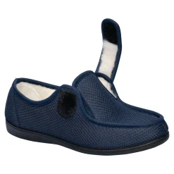 Hausschuhe|Hausschuhe|Die moderne Hausfrau Klett-Hausschuh „Unisex“ mit Wolle