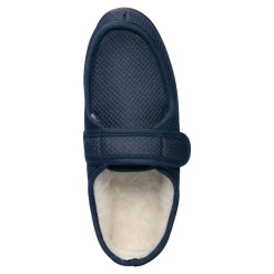 Hausschuhe|Hausschuhe|Die moderne Hausfrau Klett-Hausschuh „Unisex“ mit Wolle