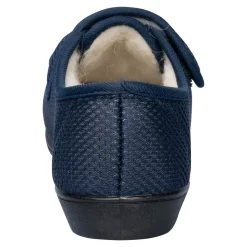 Hausschuhe|Hausschuhe|Die moderne Hausfrau Klett-Hausschuh „Unisex“ mit Wolle