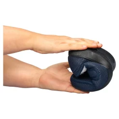 Hausschuhe|Hausschuhe|Die moderne Hausfrau Klett-Hausschuh „Unisex“ mit Wolle