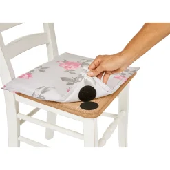 Antirutschmatten|Die moderne Hausfrau Klett-Pads "Extra-Stark", 5 Sets